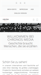Mobile Screenshot of chronoshistory.de